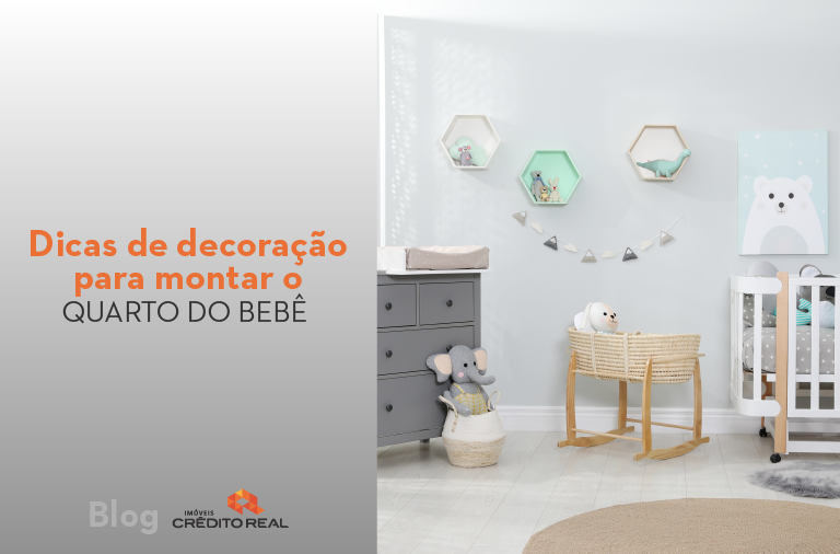 Dicas para montar quartinho de bebê