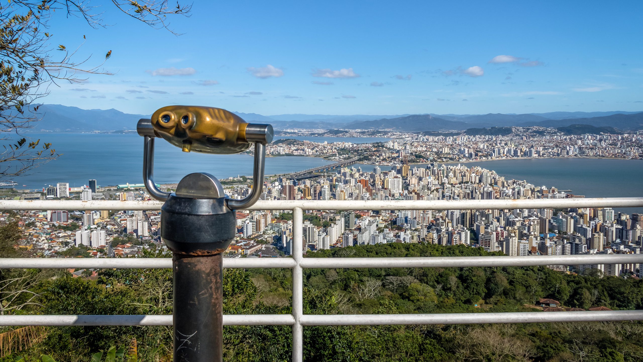 Mirante do Morro da Cruz, Centro de Florianópolis