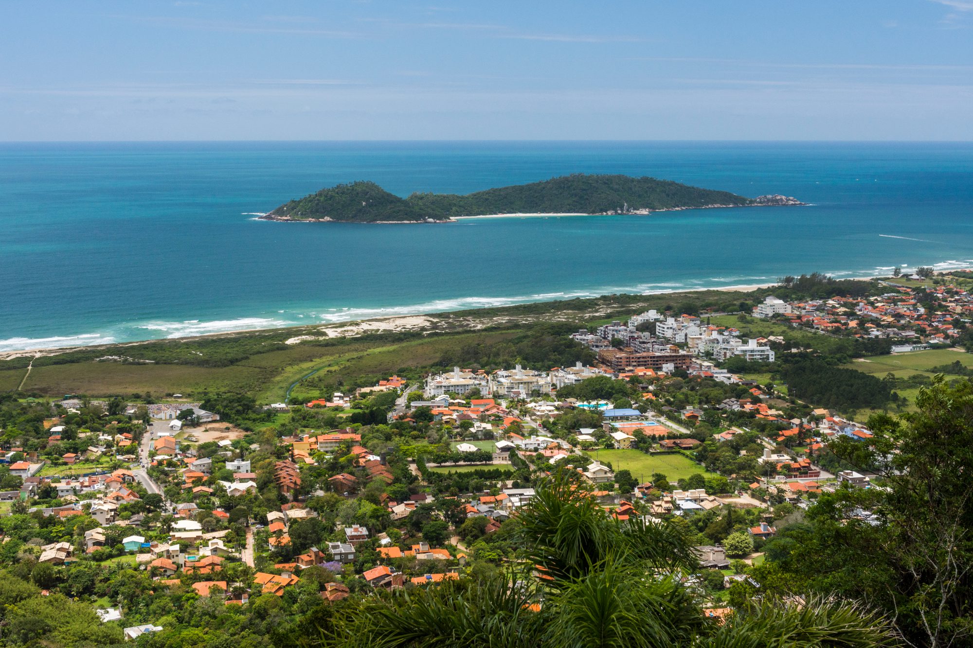 Ilha do Campeche - Vista do Morro do Lampião