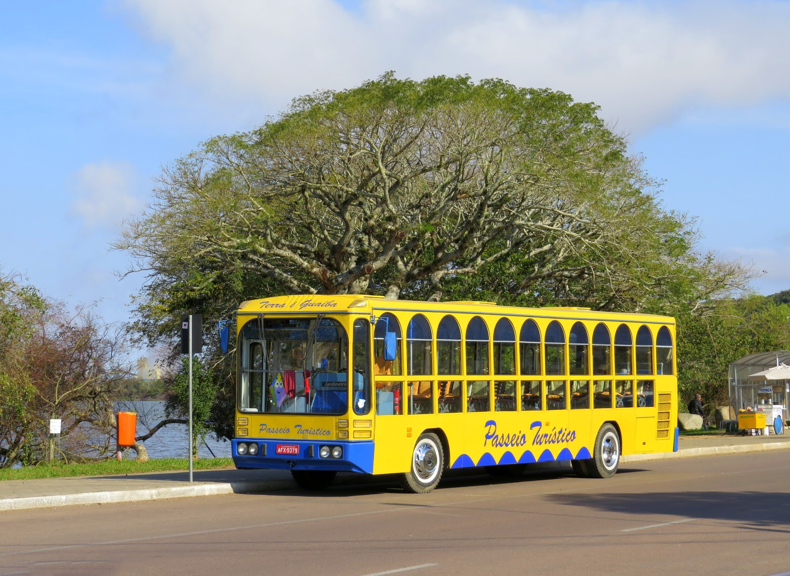 passeio de jardineira