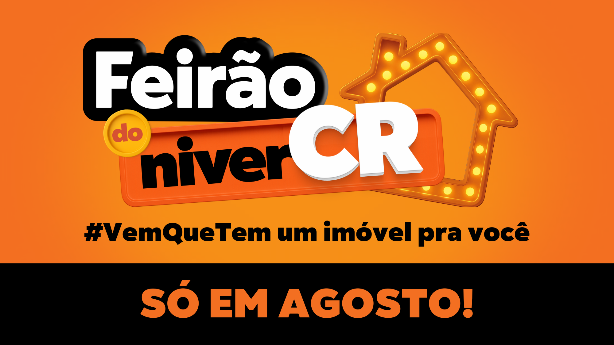 Feirão do Niver CR Imóveis Crédito Real alugar ou comprar