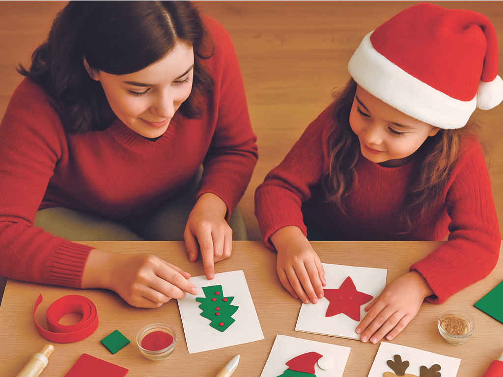 Costumes de Natal - Fazer os próprios cartões