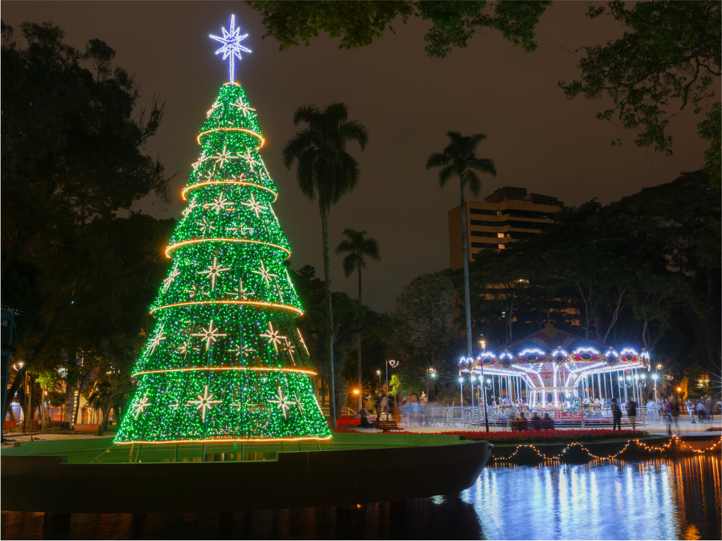 Tradições de Natal - Ver as luzes da cidade